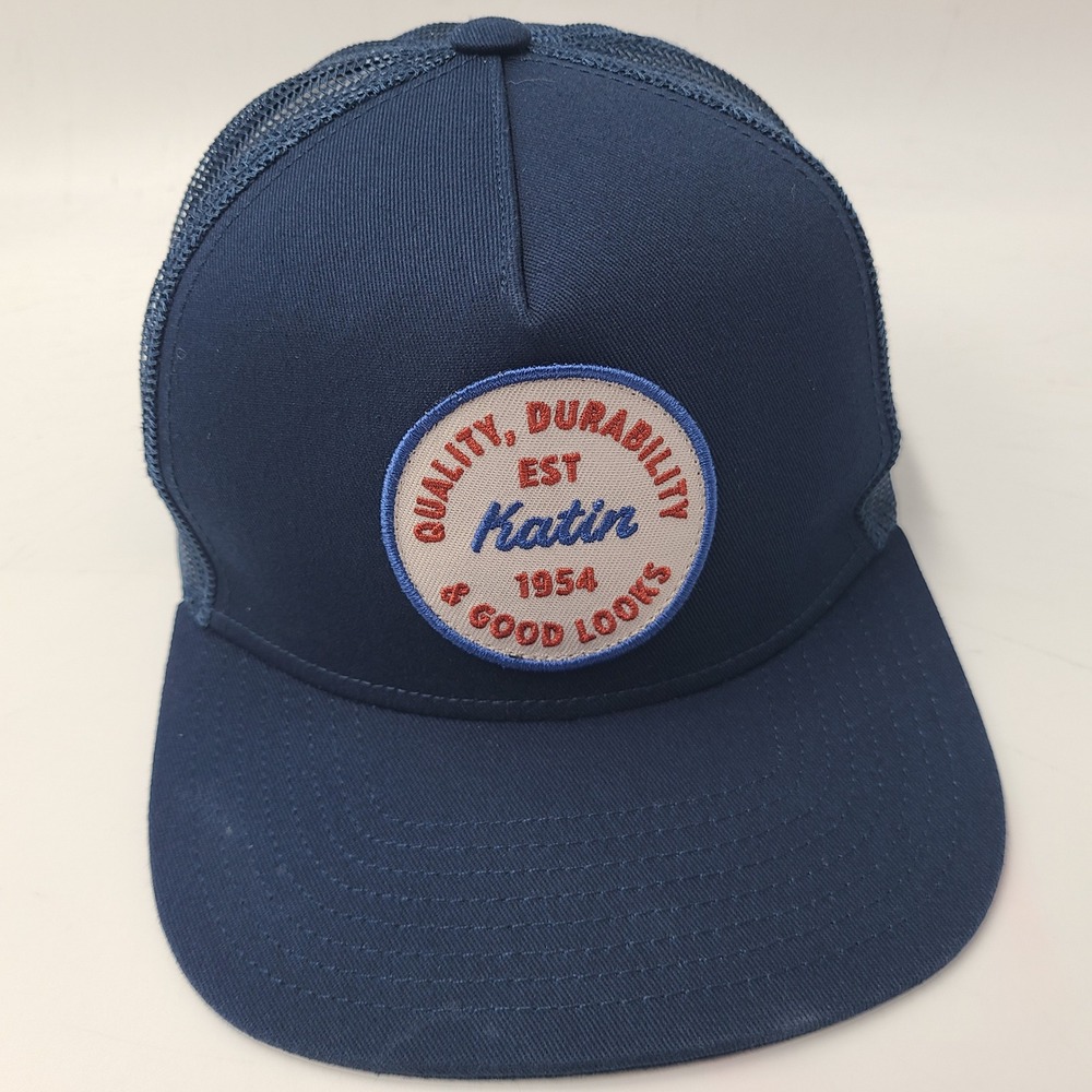 Katin Hat Snapback Trucker Mesh Blue Quality Durability & Good Looks Patch Men